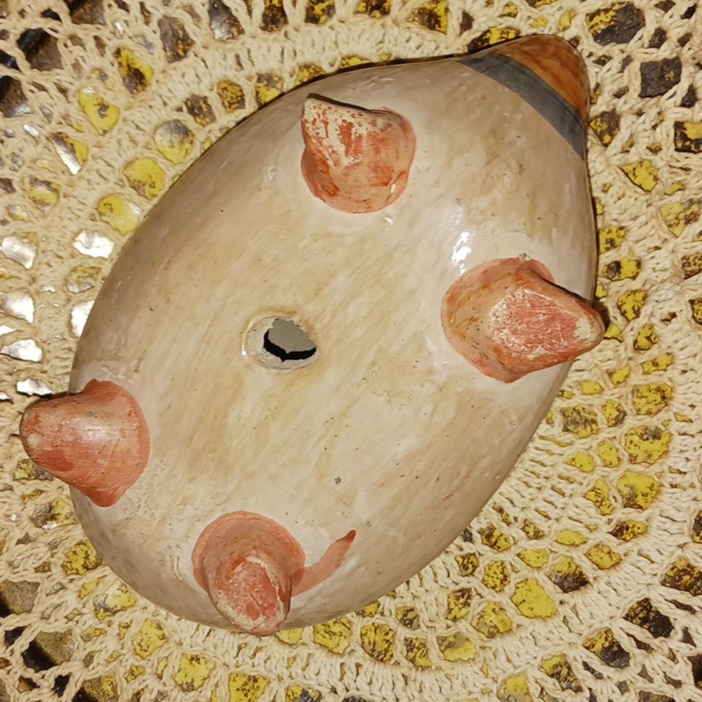 Vintage Mexican Tonala Pottery Turtle 🐢 - Picture 2 of 11
